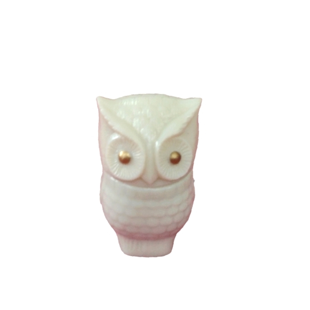 Vintage Avon Owl Ceramic Trinket Box